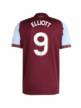 Aston Villa Harvey Elliott #9 Replika Hemmakläder 2025-26 Kortärmad